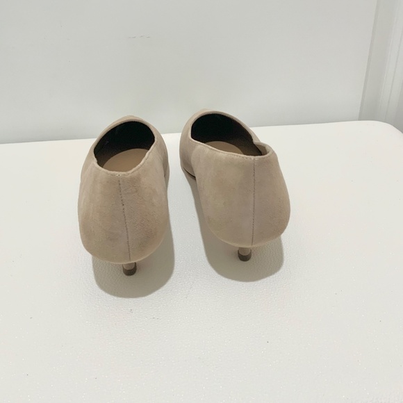 Kate Spade Dale Grey/Brown Cashmere Suede Kitten Heel Pumps Pointed Toe Shoes 8 - Picture 12 of 13